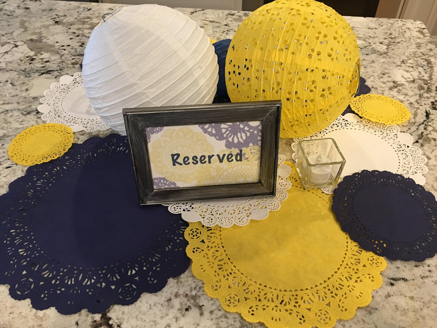 CANARY YELLOW Paper Doilies | 4" 6" Sizes | Yellow Color Doily, Yellow Chargers, Yellow Table Centerpieces, Junk Journal Doilies