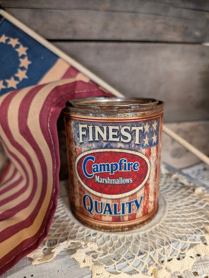 Assorted Americana Rusted Tin Can