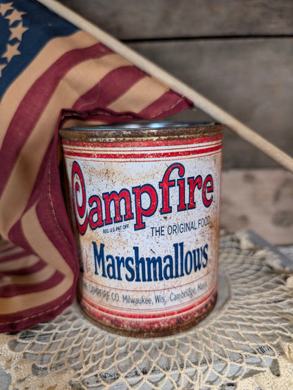 Assorted Americana Rusted Tin Can
