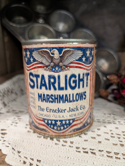 Assorted Americana Rusted Tin Can