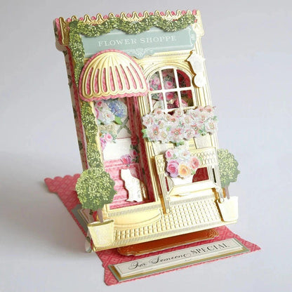 Anna Griffin FLOWER SHOP Easel Finishing School Card Kit - Brand New! #302