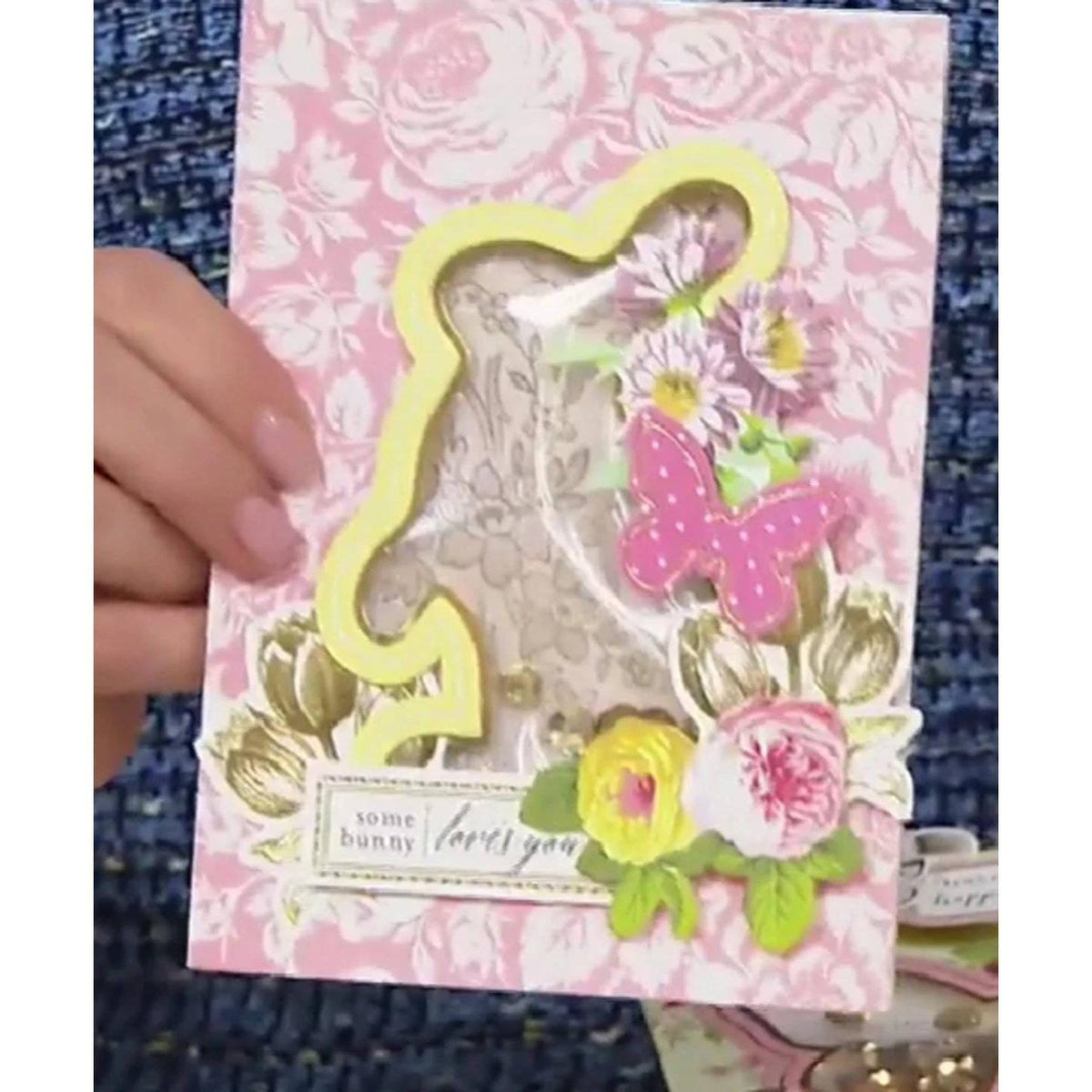 Anna Griffin SPRINGTIME SHAKER Card Kit - Makes 30 Cards *New*0300