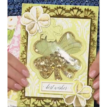 Anna Griffin SPRINGTIME SHAKER Card Kit - Makes 30 Cards *New*0300