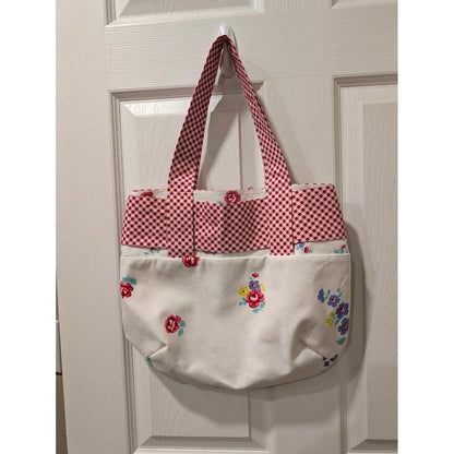 VINTAGE Tablecloth Summertime Upcycled Shoulder Purse! No. 1