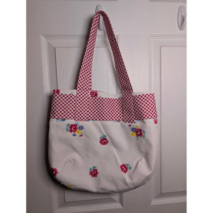 VINTAGE Tablecloth Summertime Repurpose Shoulder Purse! No. 2