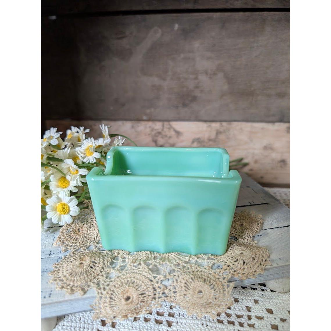 Jadeite Sugar Packet Holder