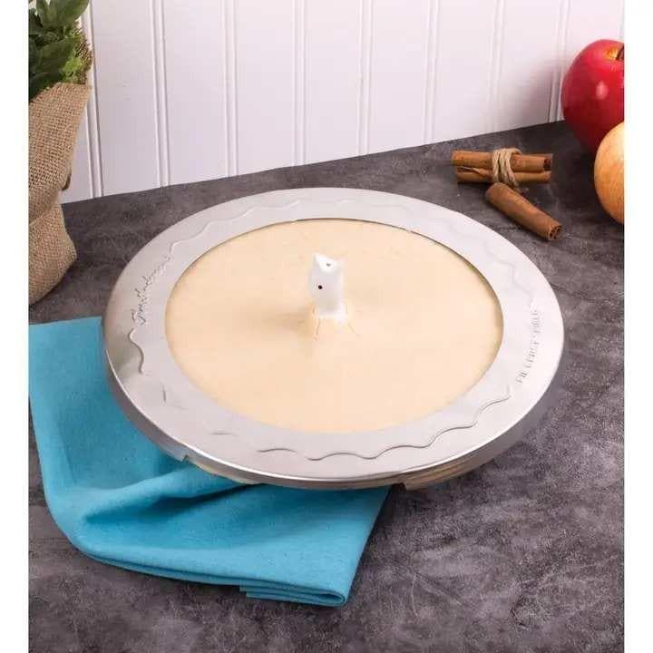 White Baking Pie Bird, Porcelain - Best Seller!